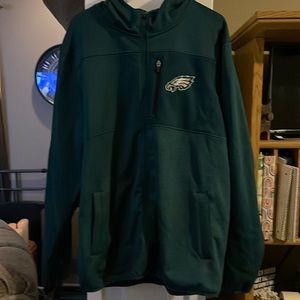 NFL NWOT Men’s XL Philadelphia Eagles Zipper Down sweatshirt/jacket